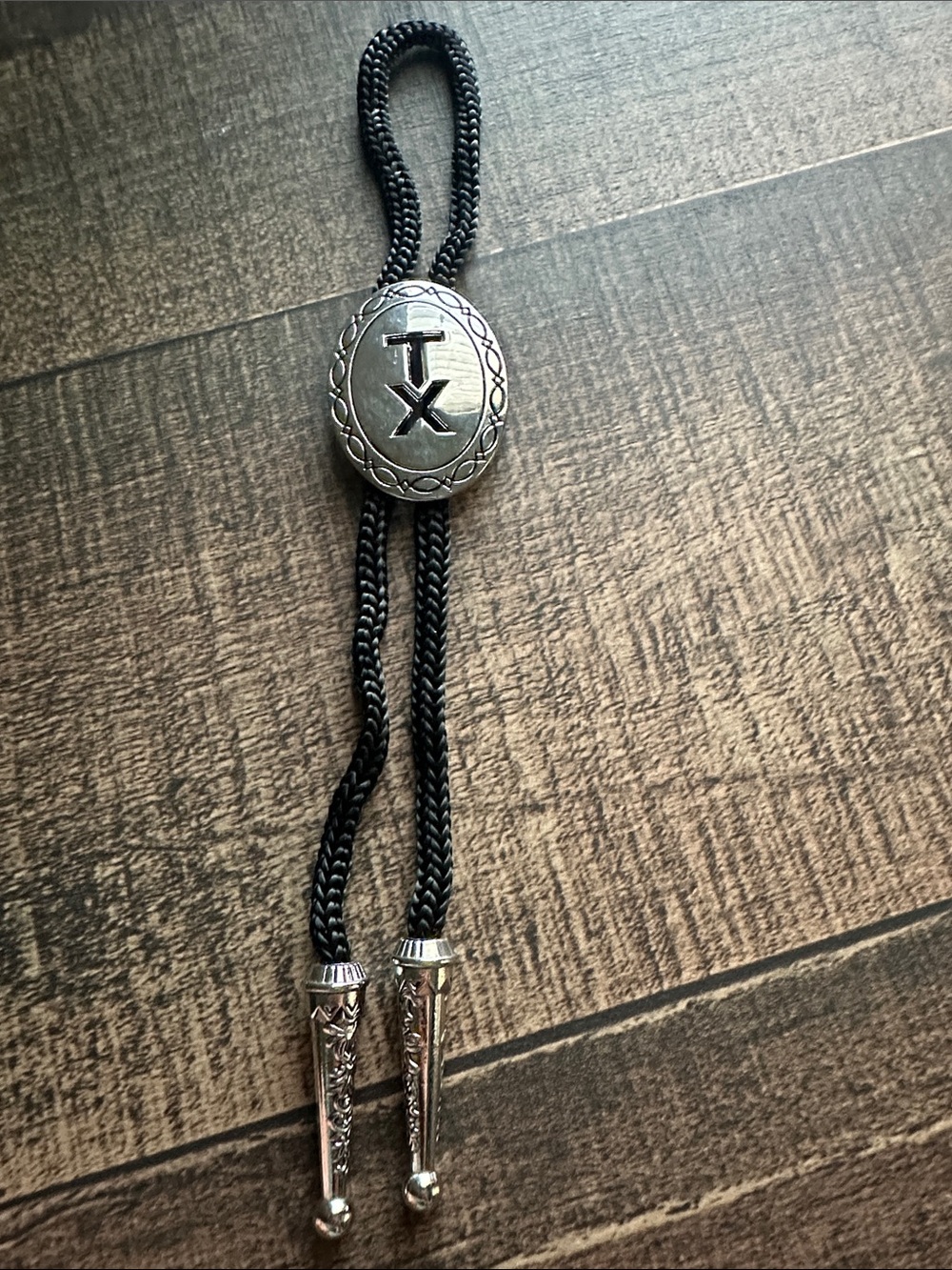 TX Whiskey Bottle Neck Bolo Tie